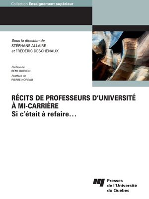 cover image of Récits de professeurs d'université à mi-carrière